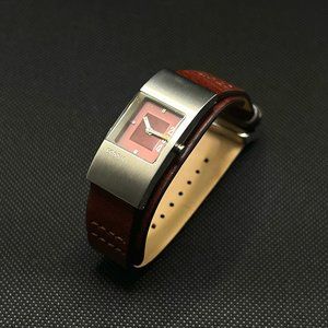Fossil Women's Brown Leather Strap Brown Analog Watch